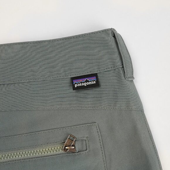 Patagonia Happy Hike Shorts Hemlock Olive Green - Size 10 - Picture 4 of 8